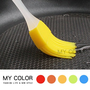 烤肉刷 刷子 矽膠刷 矽膠油刷 醬料刷 毛刷 燒烤刷 點心刷 蛋液刷 烘焙刷 輕量矽膠油刷【M089】MY COLOR