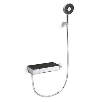 Anthem 恆溫浴缸淋浴花灑 (鍍鉻, 雙出水)