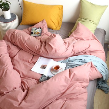 純棉床上四件套全棉100學生宿舍床單人被套床品三件套4家用套件