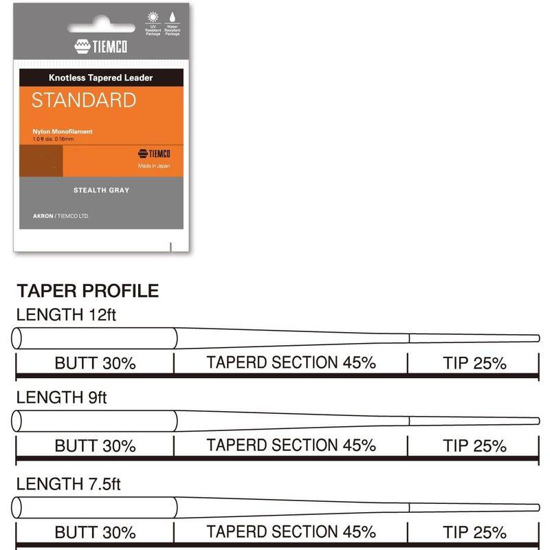 ティムコ(TIEMCO) TIEMCO リーダースタンダード 12FT 1X