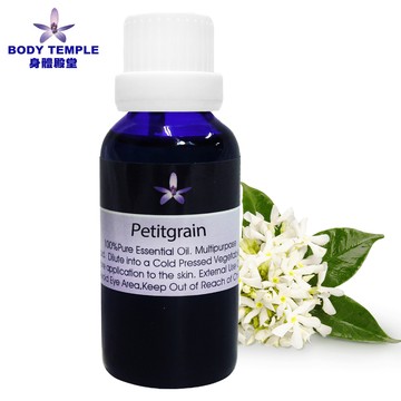 BODY TEMPLE 100%苦橙葉(Petitgrain)芳療精油30ml