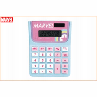 マーベルキャラクター キャラ電卓 アイコン Marvel ヒーロー アニメ 電卓 計算機 学校 スクール キャラ