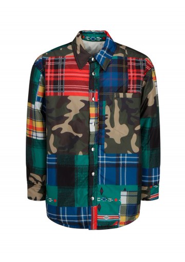 Khris Joy - Puffer Jacket - Mens - Multicolour