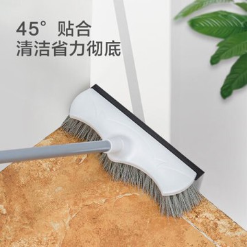 愛麗思地板刷多功能地刷能刷能刮清潔浴室地刷長柄刮條廁所瓷磚【MJ11932】
