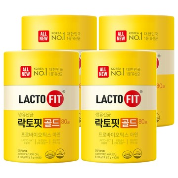 Chong Kun Dang 鍾根堂 LACTO-FIT 益生菌  2g  80包  4罐