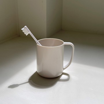 多件優惠-400ml 質感簡約漱口杯 洗漱杯 牙刷杯 無印風 台灣製