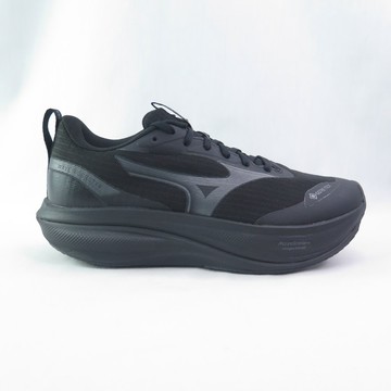 Mizuno J1GM263152 WAVE RIDER GTX 4 SW 男 慢跑鞋 防潑水 4E寬楦 黑 大尺碼