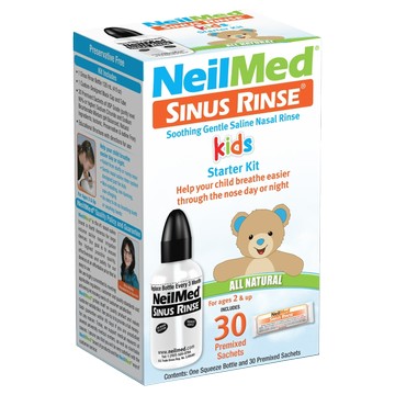 NeilMed耐有美 塞那靈小兒洗鼻器 基本組(附30包鹽)