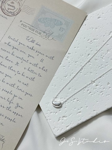 長相思(相思豆純銀項鍊)