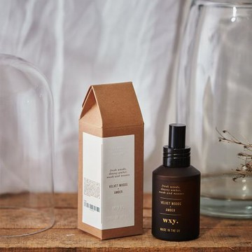 【英國 wxy】Amber 室內香氛噴霧 - 絲絨木 & 琥珀