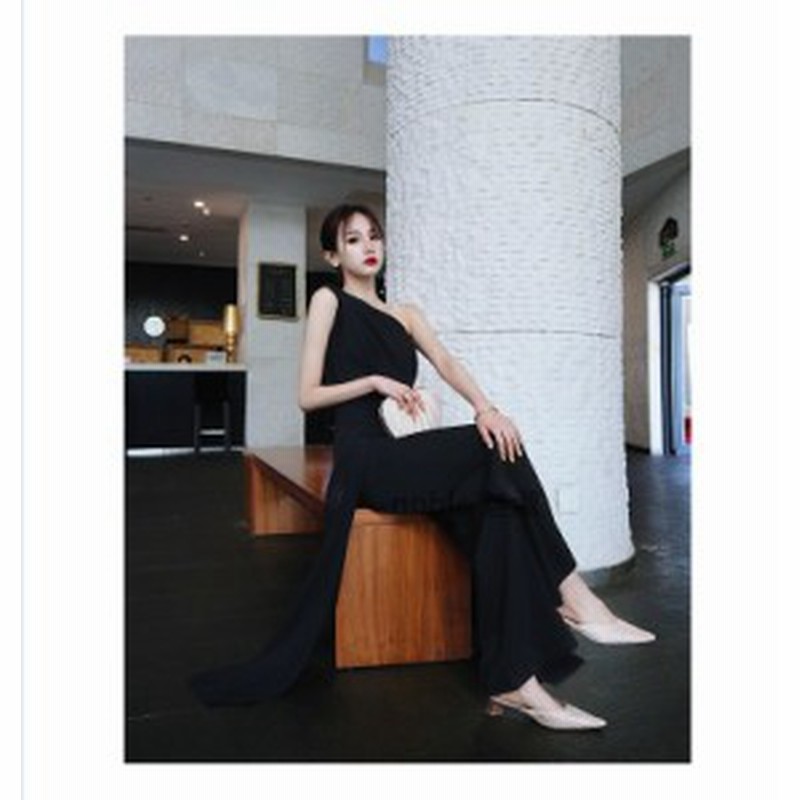 卒業式 謝恩会 パンツ パンツドレス パーティードレス パンツ レース 黒 かっこいいパンツドレス 結婚式 お呼ばれドレス 代 30代 40代 通販 Lineポイント最大1 0 Get Lineショッピング