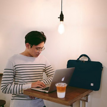 帆布15吋筆電包(16吋以下可