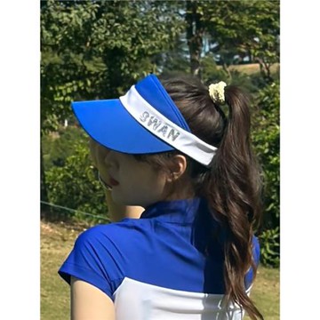 高爾夫球帽女空頂帽防紫外線防曬帽網紅大檐帽子韓版遮陽顯臉小