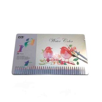 【MBS 萬事捷】MONA 水溶性色鉛筆 36色組 鐵盒裝 /盒 70506