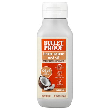 BulletProof, Brain Octane® 中鏈甘油三酯油，14 液量盎司（414 毫升）