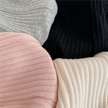 女嬰兒褲子春秋休閑高腰彈力女童喇叭褲蝴蝶結個月寶寶打底褲純棉