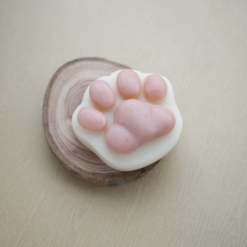 檀香 | 乳油木果沐浴貓掌皂 | 人用 | 貓手作 | 木質調