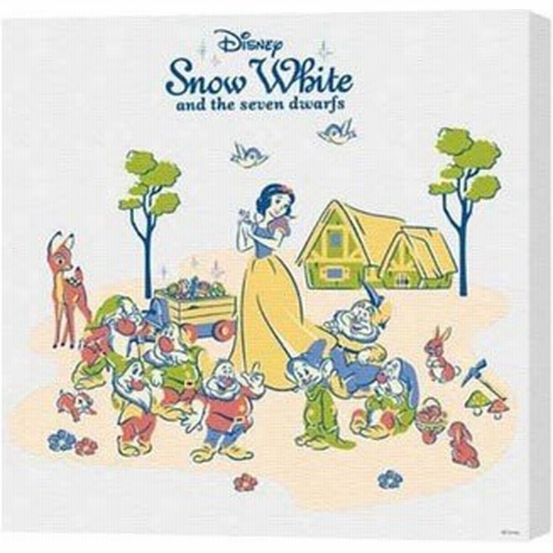 ディズニー キャンバスパネル 50角 白雪姫2 H アートパネル 絵 Disney 通販 Lineポイント最大0 5 Get Lineショッピング