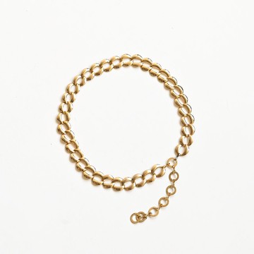 【蛋植物古著】串接金屬古著腰鍊