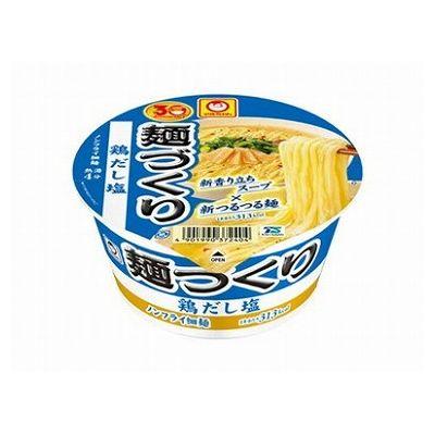 12個セット マルちゃん 麺づくり 鶏だし塩 87g x12 代引不可