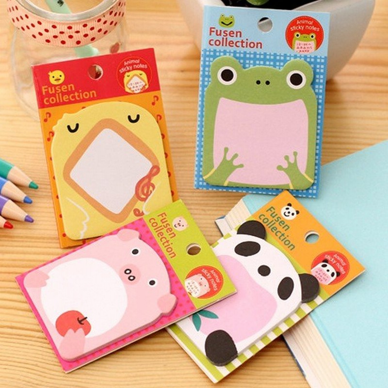 付箋紙 動物 かわいい 付箋 雑貨 ポストイット おもしろ 文房具 アニマル キャラクター Hmp 024 通販 Lineポイント最大get Lineショッピング