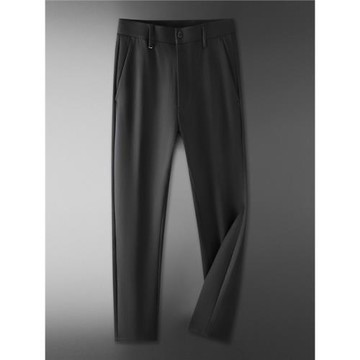 春夏季新款男士加肥加大碼西褲輕奢商務彈力休閑直筒褲胖子長褲