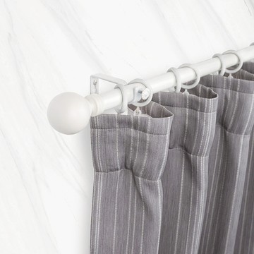 捷安傢飾Home Desyne│MIT│25.4mm│溫潤質樸│消光晨白│伸縮窗