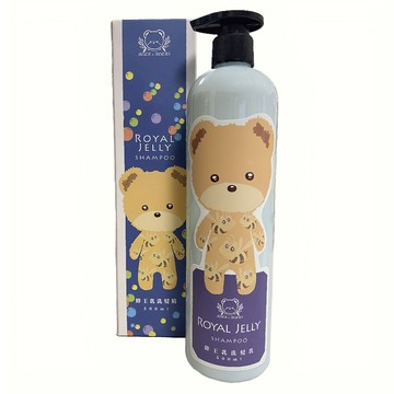 BEAR&BEARS 熊大庄 蜂王乳洗髮精 草本香氛 深層保濕 滋潤修護 強韌髮根 毛囊健康  500ml  1瓶