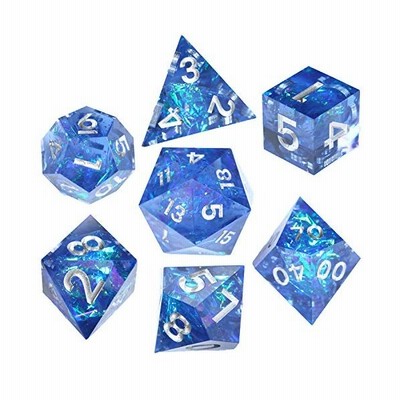 Starriverdice Trpgサイコロ 7つの手作りの星空シリーズポリゴンサイコロ サイコロ鋭いエッジと繊細なインクル Mdmj0tr0wh おもちゃ Www Bugadestino Com