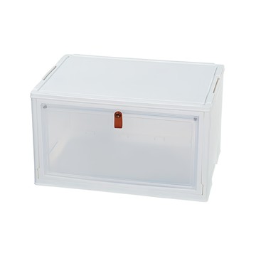 KEYWAY 聯府 全馬磁吸式鞋盒 MA61-1 295 x 238 x 415mm 24L  白色  1個