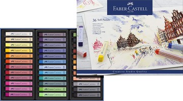 Faber-Castell創意工坊粉彩軟性(長型)【APP滿額下單10%點數(單一帳號最高5000點)】1/31止