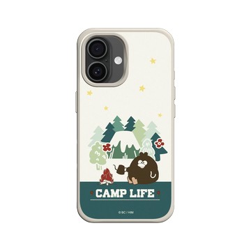 iPhone 16 SolidX 貝殼灰 - 奧樂雞 Ology - CAMP LIFE