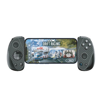 S3雲端電玩遊戲/手遊 擴充手把 適用USB-C Android/iPhone-黑 Serafim S3