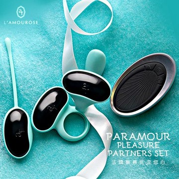 法國L`amourose Paramour set 派樂茉歡愉套裝 無線遙控共振 套組 綠