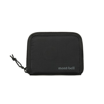 mont-bell 日本 zippered wallet 錢包黑1133372/拉鍊錢包/證件夾