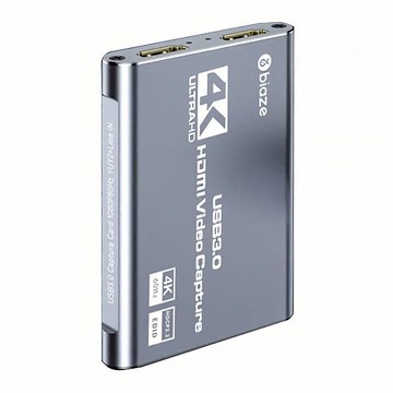 biaze 畢亞茲 HDMI視頻採集卡 3.0高速接口 4K 60Hz高清 YUY2色彩 多系統兼容  BICB129  1個