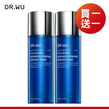 DR.WU 玻尿酸保濕精華化妝水150ML(2入組)-共2入