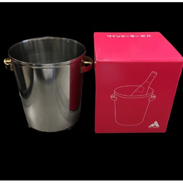 【大正餐具批發】日本 斯利姆先生 不銹鋼金耳香檳桶 紅酒桶 保冰桶 白酒桶 冰鎮桶 冰塊桶