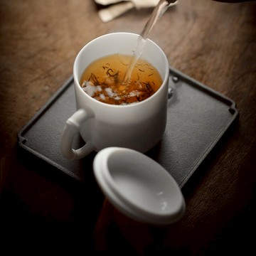 大師德化白素燒陶瓷茶杯水杯會議個人杯老板杯禮品杯馬克杯