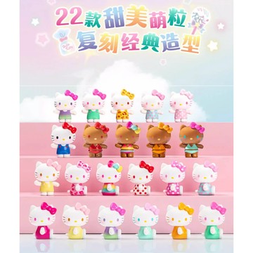 <蛋黃限定>🫏新貨到👨🏻‍🏫 TOPTOY Hello Kitty 夏日彩虹糖系列 黑皮kitty萌粒 確認款 全新現貨