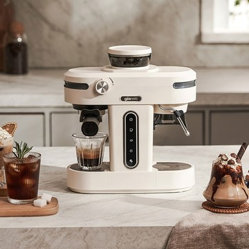 義大利Giaretti 小天秤半自動義式咖啡機(GT-CM01) - 全配(配件組)