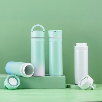 景德鎮陶瓷內膽保溫杯學生茶杯迷你女士水杯大容量男士辦公手提杯