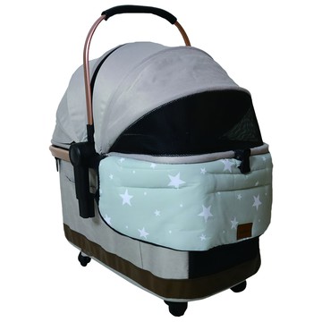 bobos 寵物推車圍布/防髒巾  1個  75 x 32 x 3cm  星星 綠色