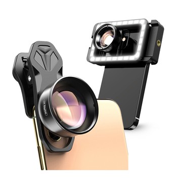 APEXEL 2倍 增距 中焦 手機鏡頭 2x中焦 55mm 長焦增距鏡 外置攝像頭 放大2倍 增距鏡頭 長焦手機鏡頭