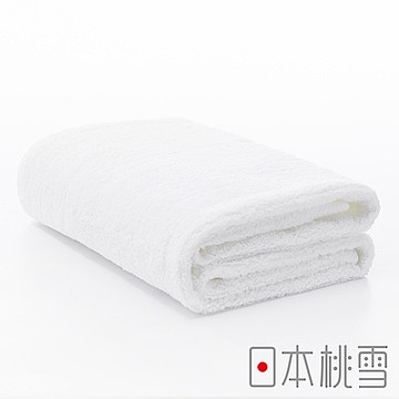 日本桃雪今治超長棉浴巾(白色)