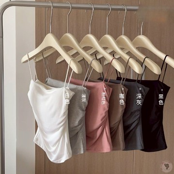 現貨速出☀️內搭細肩背心 吊帶胸墊背心 女背心 bra top 免穿內衣