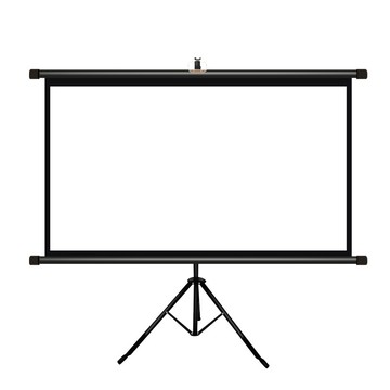 廠家直銷 支架幕布投影幕落地移動便攜支架桿免打孔可壁掛戶外投[DD230109]