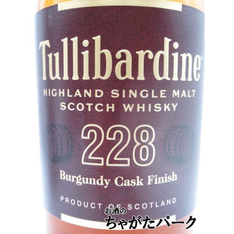 タリバーディン 228 バーカンディ カスク フィニッシュ 700ml 43％ 箱