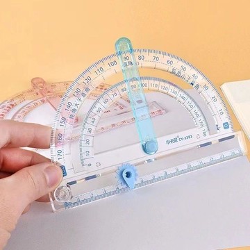 臺灣發貨>活動角教具圓規小學生二四年級角的初步認識銳角鈍角量角演示器RNM