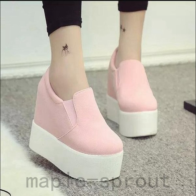19新作大人気韓国ファッション靴厚底スニーカー韓国ファッションスニーカーレディース美脚厚底厚底ブーツカジュアル秋冬 通販 Lineポイント最大get Lineショッピング